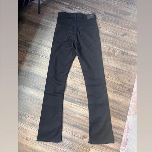 Express Black Women's Boot Cut Jeans 0R - Picture 2 of 3